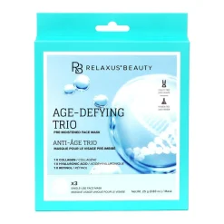 Age-Defying Trio Face Masks (3-Pack) - Displayer of 12