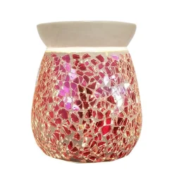 Aroma Crackle Glass Electric Oil & Wax Warmer