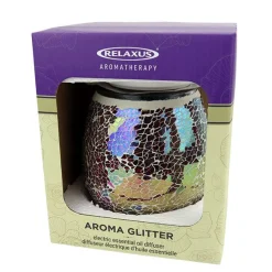 Aroma Crackle Glass Electric Oil & Wax Warmer