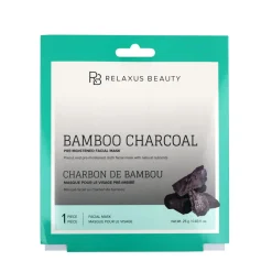 Bamboo Charcoal Facial Mask - Displayer of 12