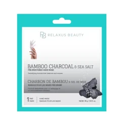 Bamboo Charcoal, Sea Salt Hand Mask - Displayer of 12