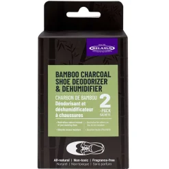 Bamboo Charcoal Shoe Deodorizer Sachets (Set of 2) Displayer Of 12