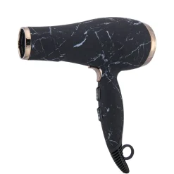 Black Marble Full-Size Blow Dryer