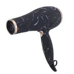 Black Marble Full-Size Blow Dryer