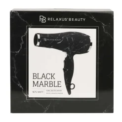 Black Marble Full-Size Blow Dryer