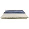 Blue & White Flannel Massage Table Blanket 70" x 100"