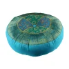 Blue Agra Meditation Cushion