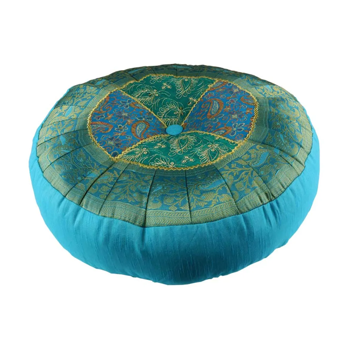 Blue Agra Meditation Cushion