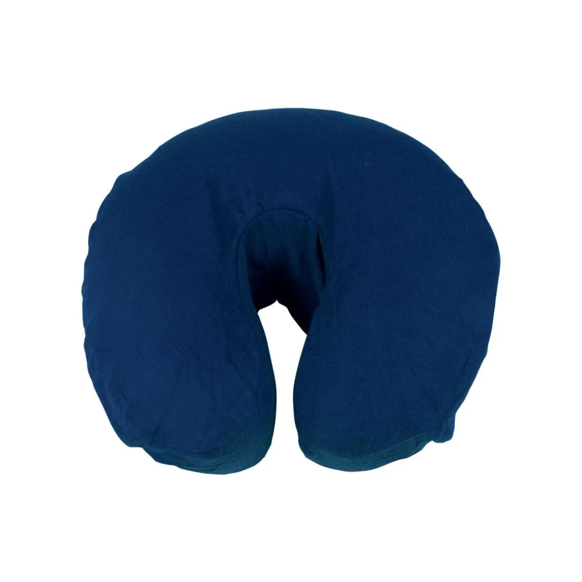 Blue Cotton Flannel Fitted Massage Face Cradle Covers