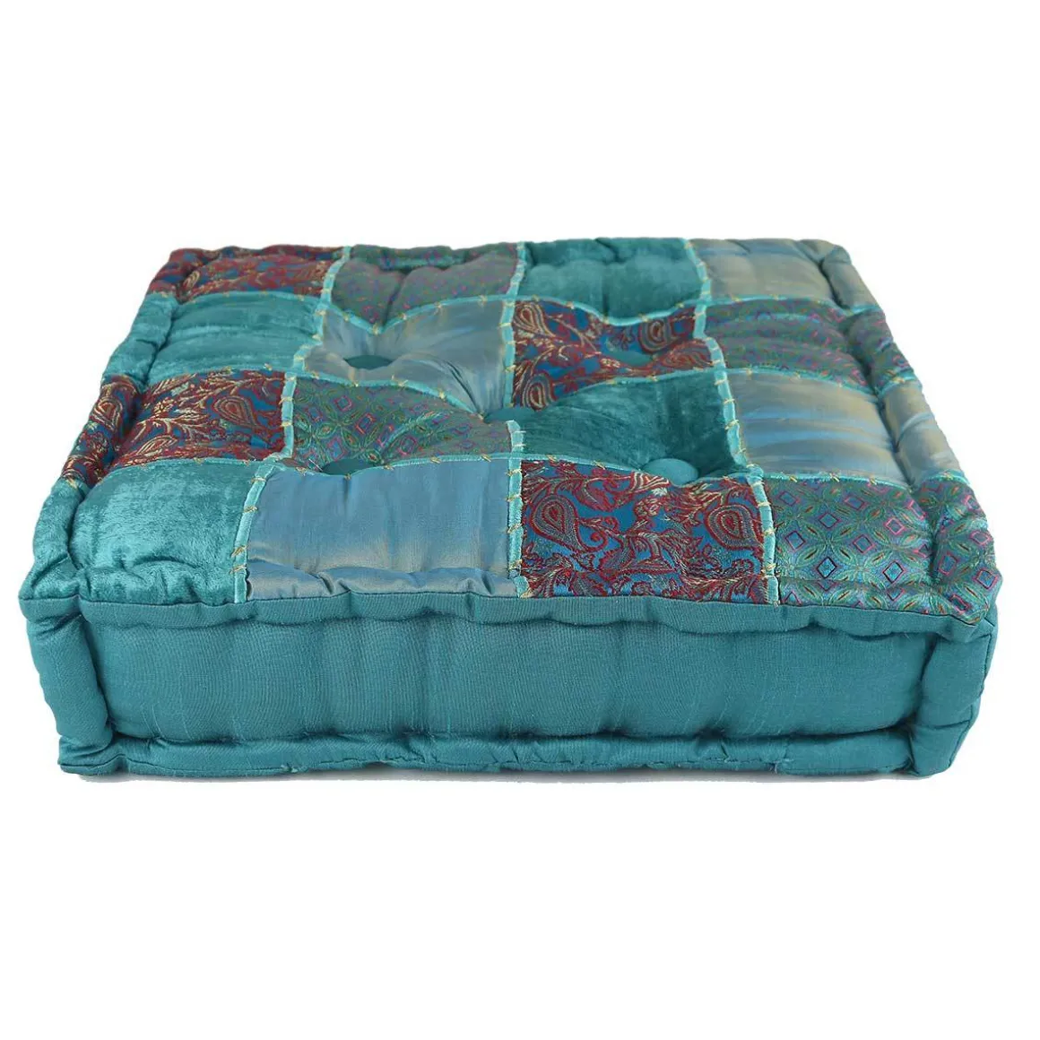 Blue Taj Meditation Cushion