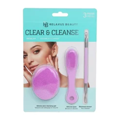 Clear & Cleanse Facial Kit (Set of 3)