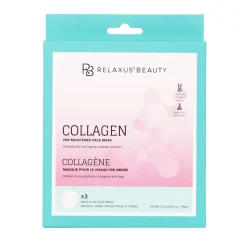 Collagen Face Masks (3-Pack) - Displayer of 12