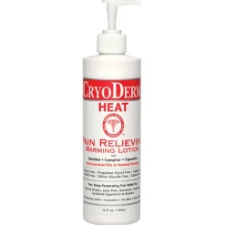 CryoDerm Heat Pain Relieving Warming Lotion 16 Oz Lotion