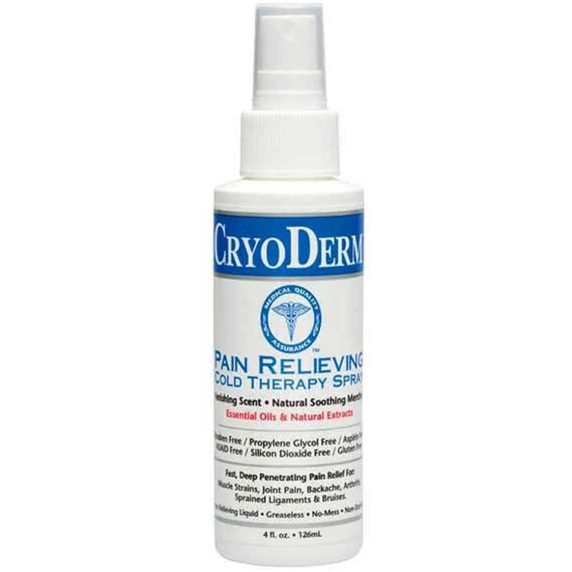 CryoDerm Pain Relieving Cold Therapy 4 Oz Spray