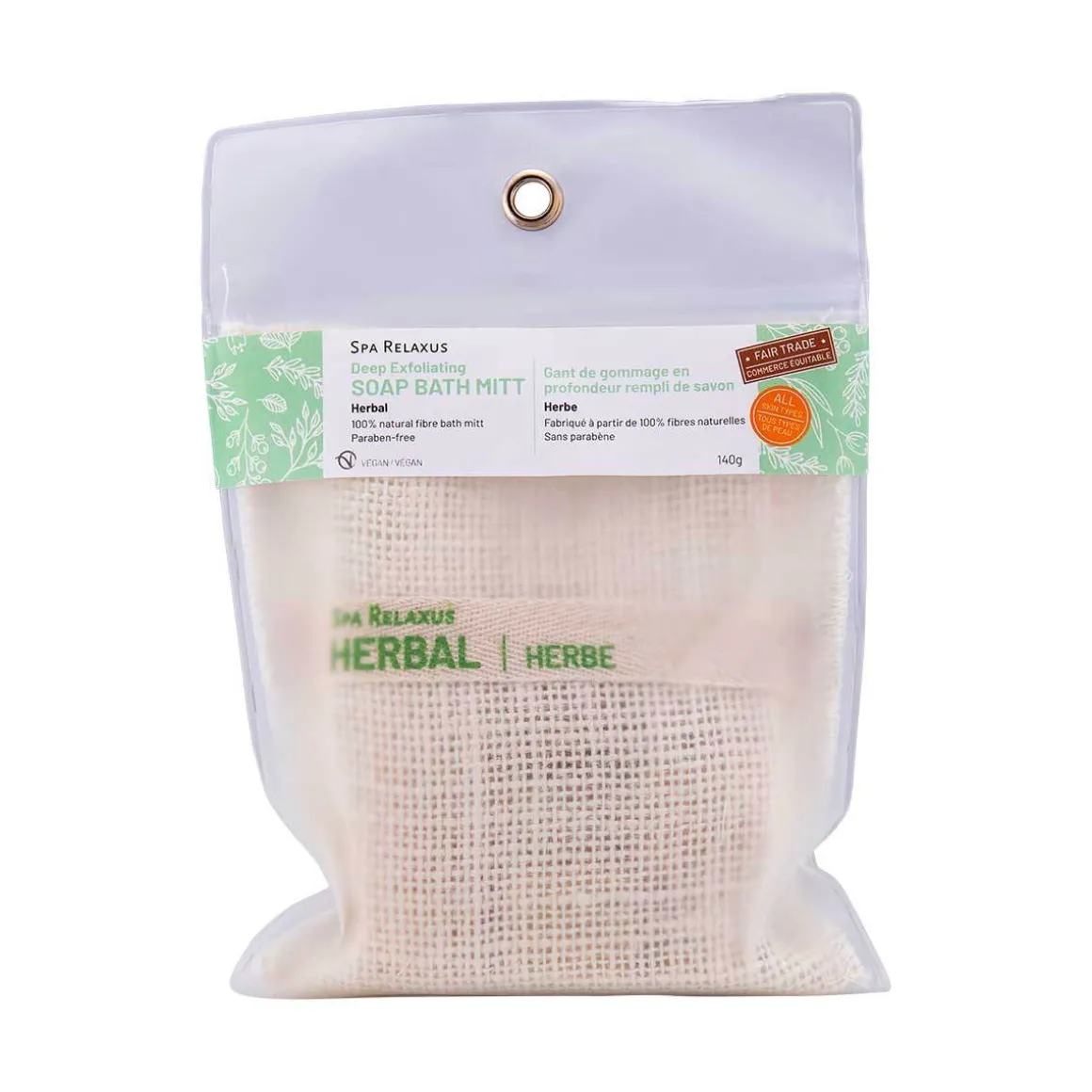 Deep Exfoliating Soap Herbal Bath Mitt