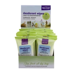 Deodorant Wipes Displayer of 12