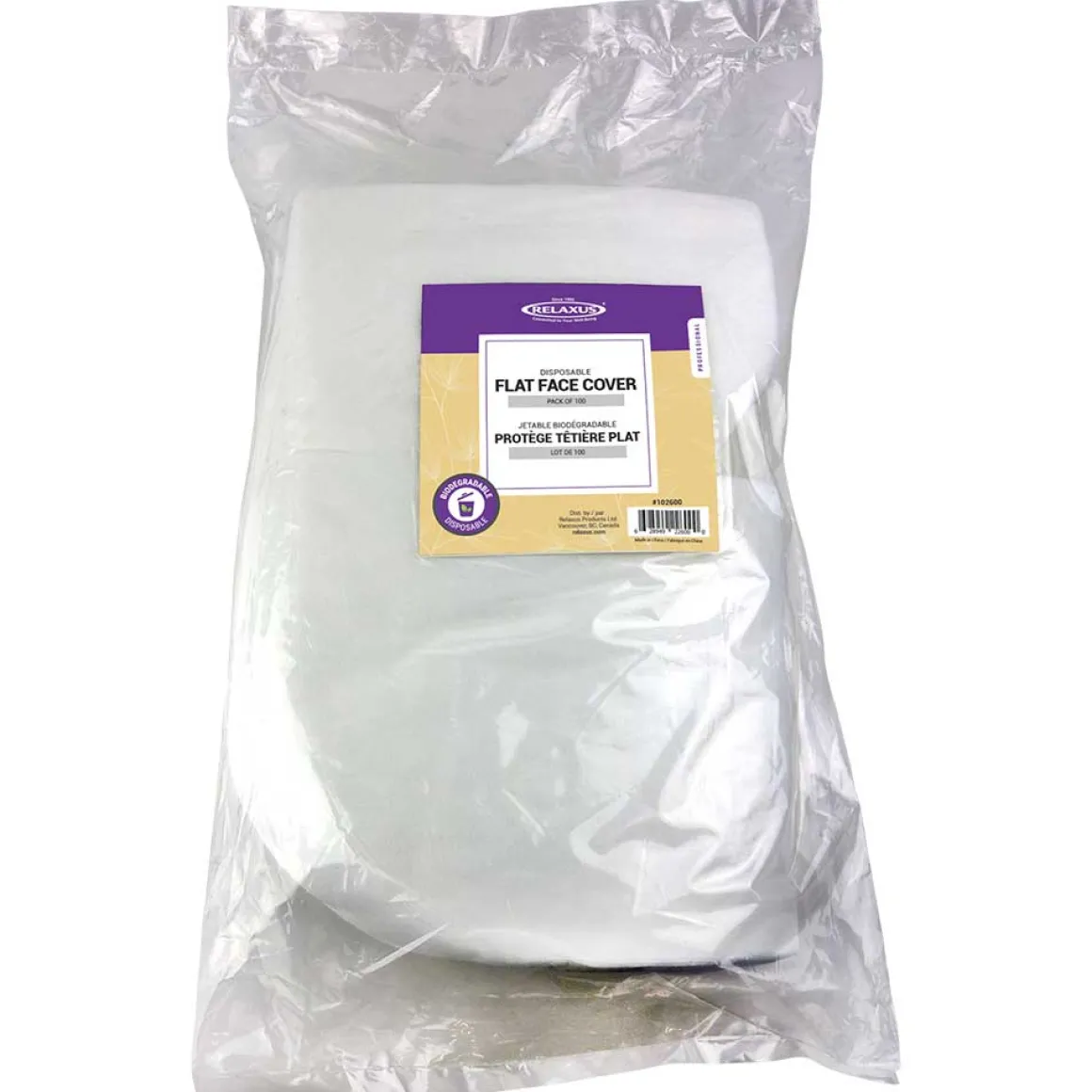 Disposable Flat Face Cradle Covers (Pack of 100)