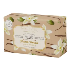 Dolce Vita Triple Milled Luxury Soaps with Shea Butter - Displayer of 6