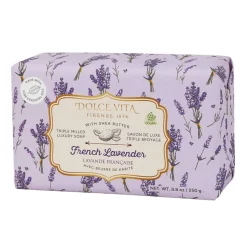 Dolce Vita Triple Milled Luxury Soaps with Shea Butter - Displayer of 6