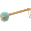 Dual-Sided Small Turquoise Silicone Bath Brush