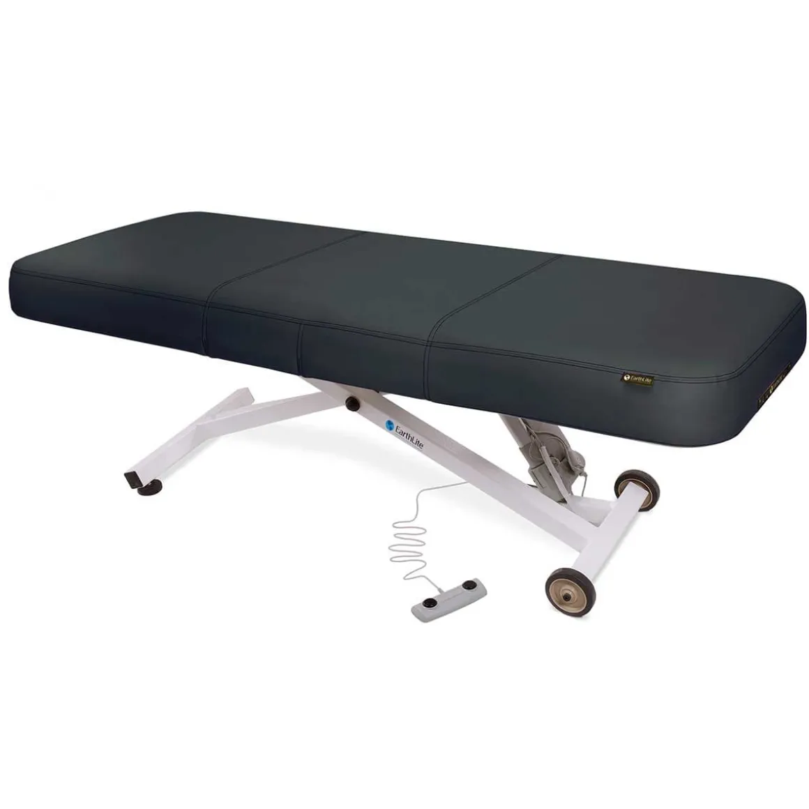 Earthlite ELLORA LX™ Black Flat Top Multi-Purpose Treatment Table w/Replaceable Mattress