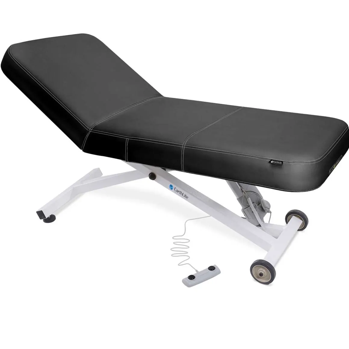 Earthlite ELLORA LX™ Black Manual Tilt Multi-Purpose Treatment Table w/Replaceable Mattress