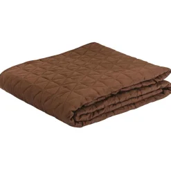 Earthlite Premium Espresso Microfiber Quilted Blanket 60" x 90"