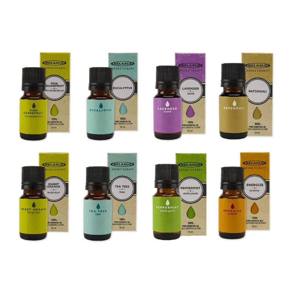 Essential Oils 10 ml Bottles