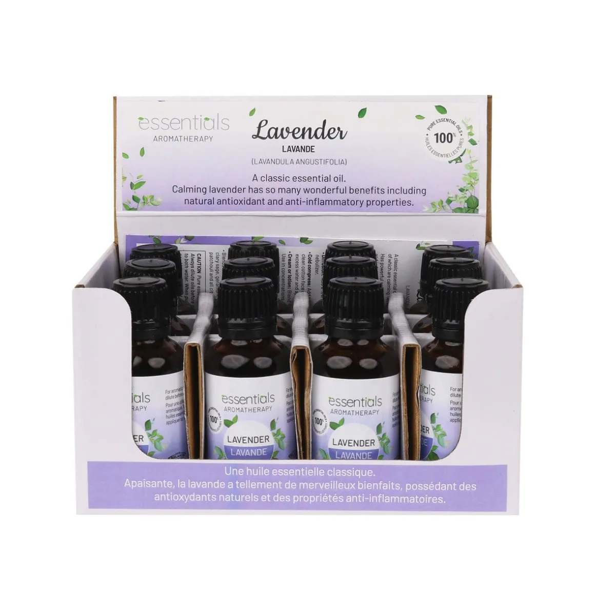 Essential Oils Single Notes 30 ml - Displayer of 12