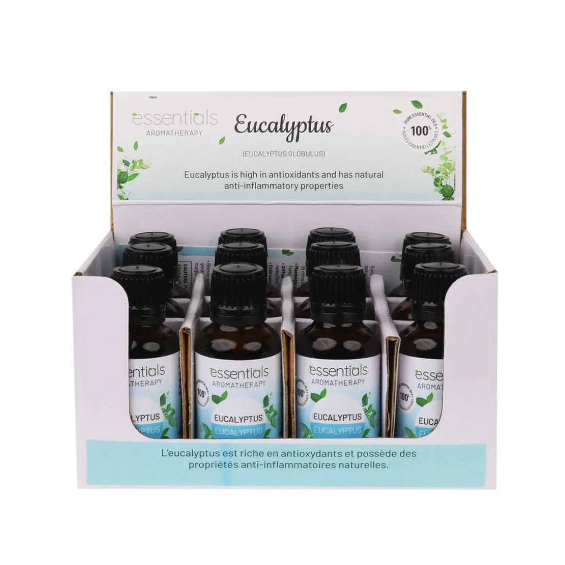 Essential Oils Single Notes 30 ml - Displayer of 12