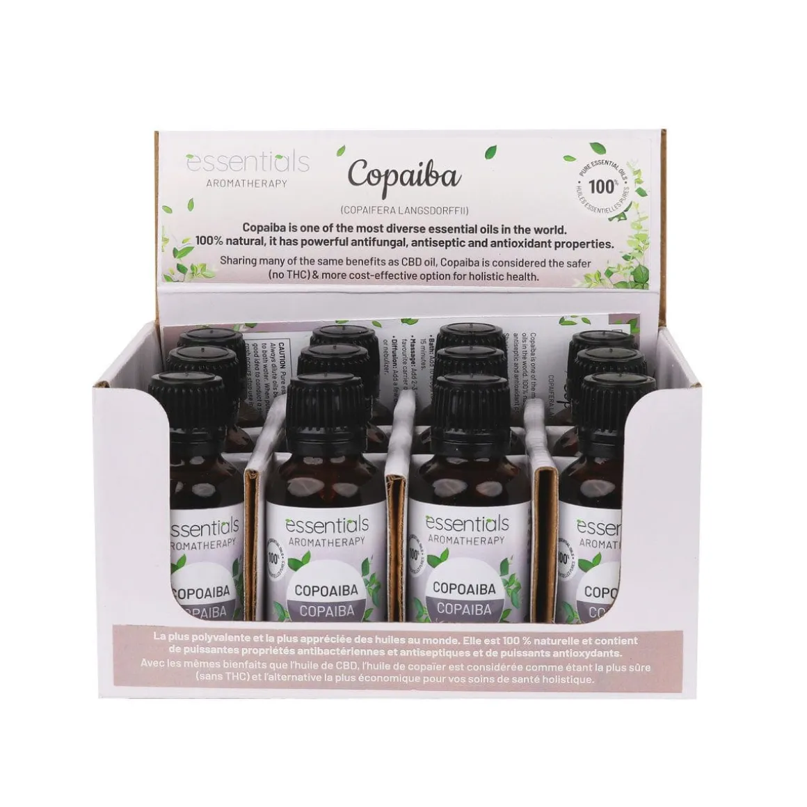 Essential Oils Single Notes 30 ml - Displayer of 12