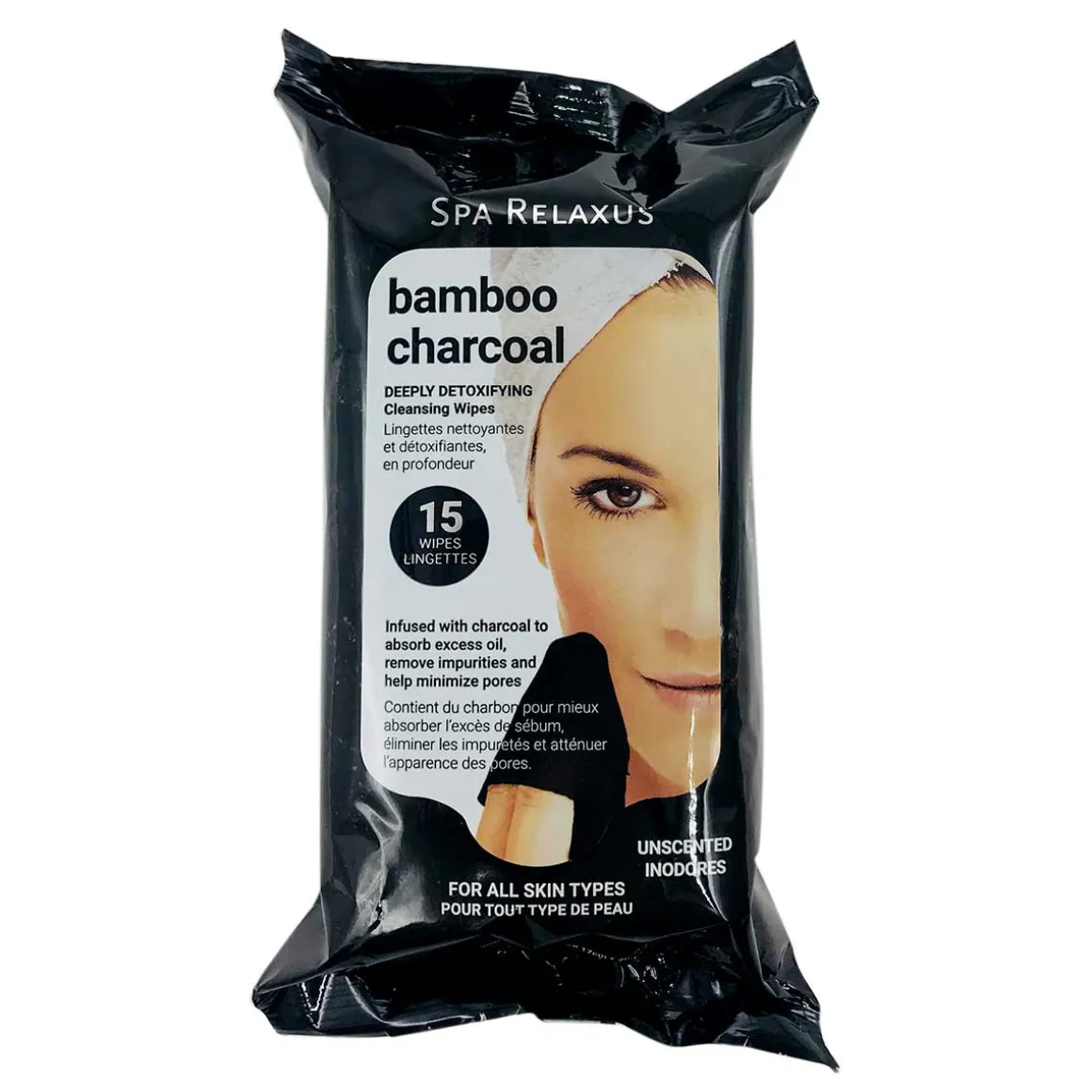 Facial Cleansing Wipes Displayer of 12