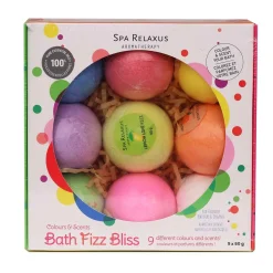 Fizz Bliss Kids Organic Bath Bombs (9 x 60g)
