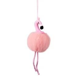 Flamingo Bath & Shower Pouf