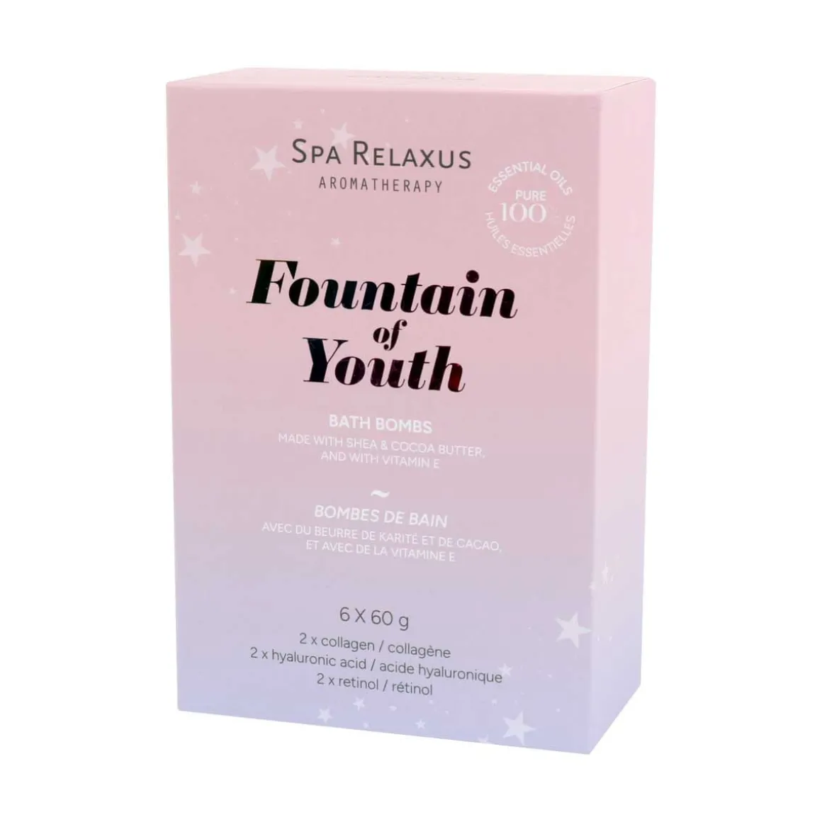 Fountain of Youth Bath Bombs Gift Set (6 X 60g)