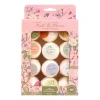 Fruits & Flowers Mini Bath Bombs 12-Piece Gift Set