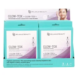 Glow Tox Face Masks (3-Pack) - Displayer of 12