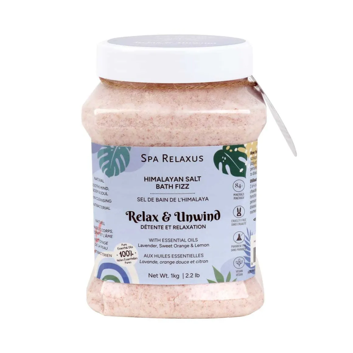 Himalayan Salt Bath Fizz (1 kg / 2.2 lb)