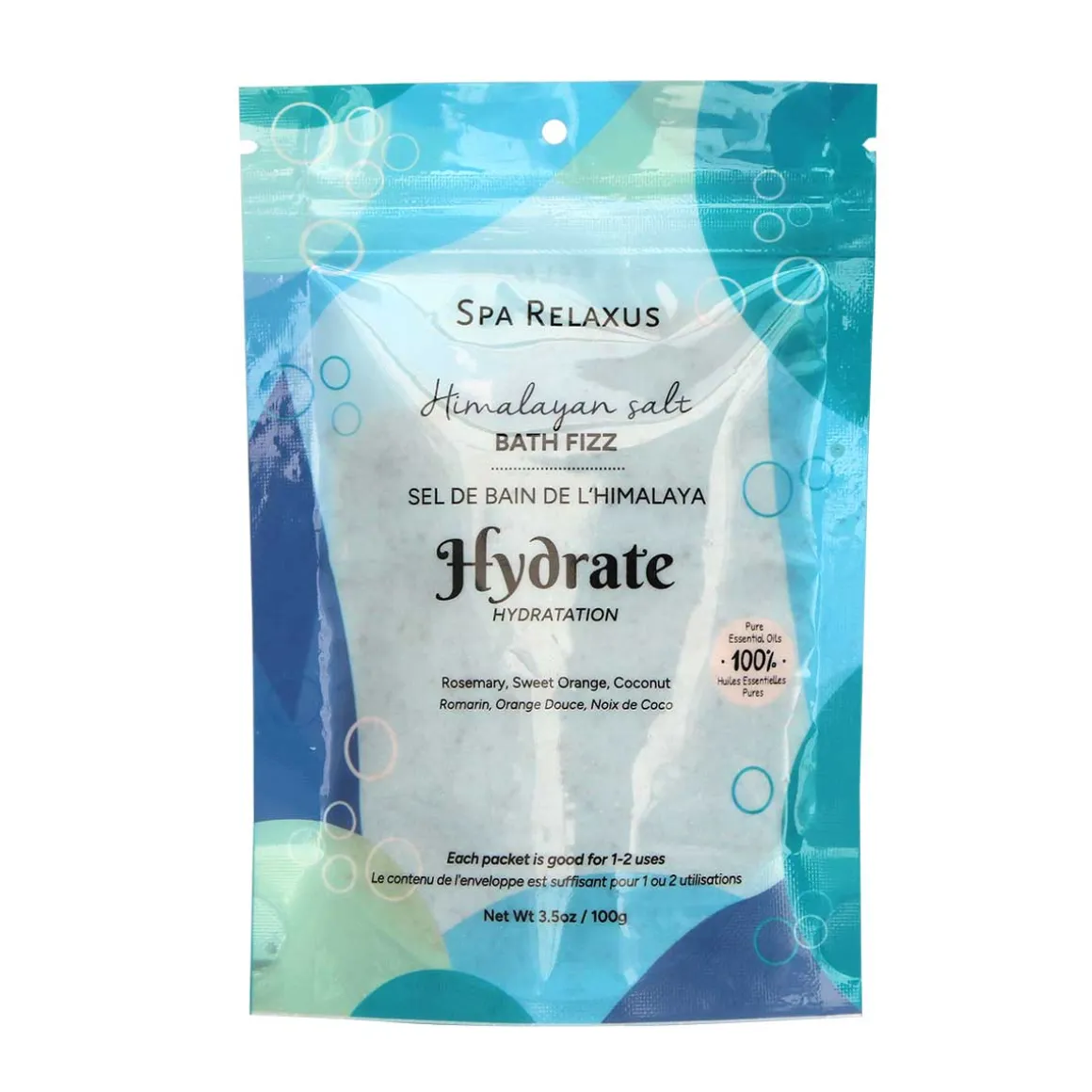 Himalayan Salt Bath Fizz (100 g) - Displayer of 12