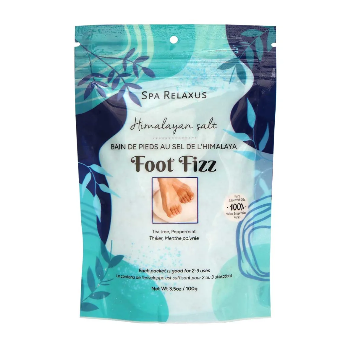 Himalayan Salt Bath Fizz (100 g) - Displayer of 12