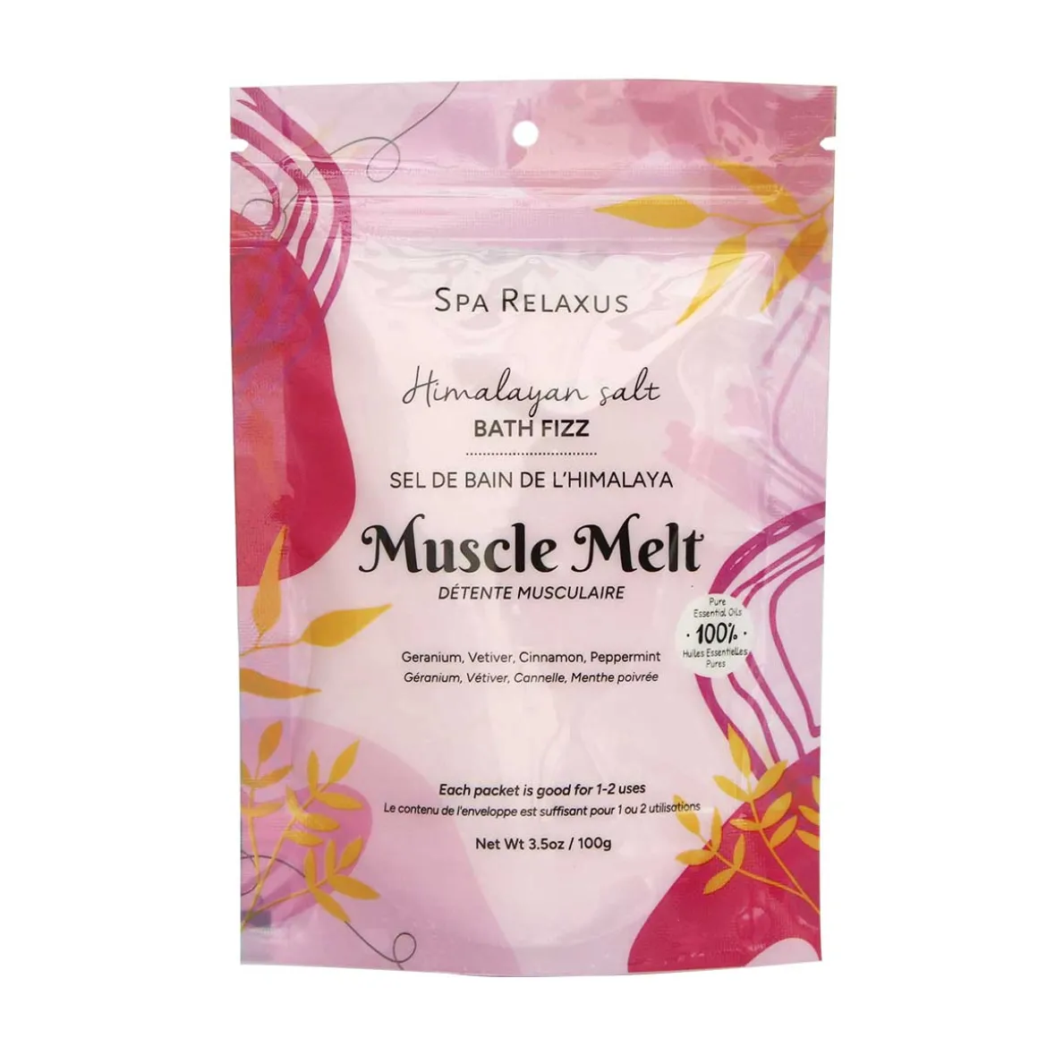 Himalayan Salt Bath Fizz (100 g) - Displayer of 12