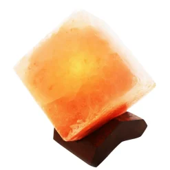 Himalayan Salt Cube LED Lamp