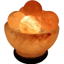 Himalayan Salt Lamp With Massage Balls