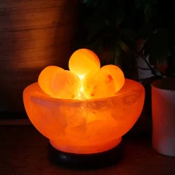 Himalayan Salt Lamp With Massage Balls