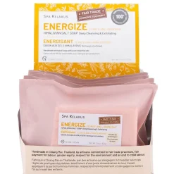 Himalayan Salt Soap (Various) Displayer of 6