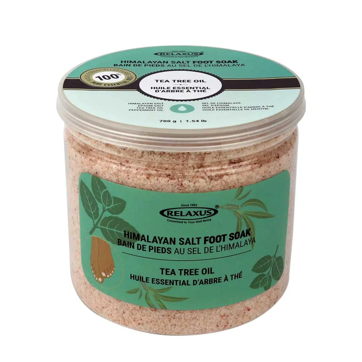 Himalayan Salt Tea Tree Oil Foot Soak (700 g)