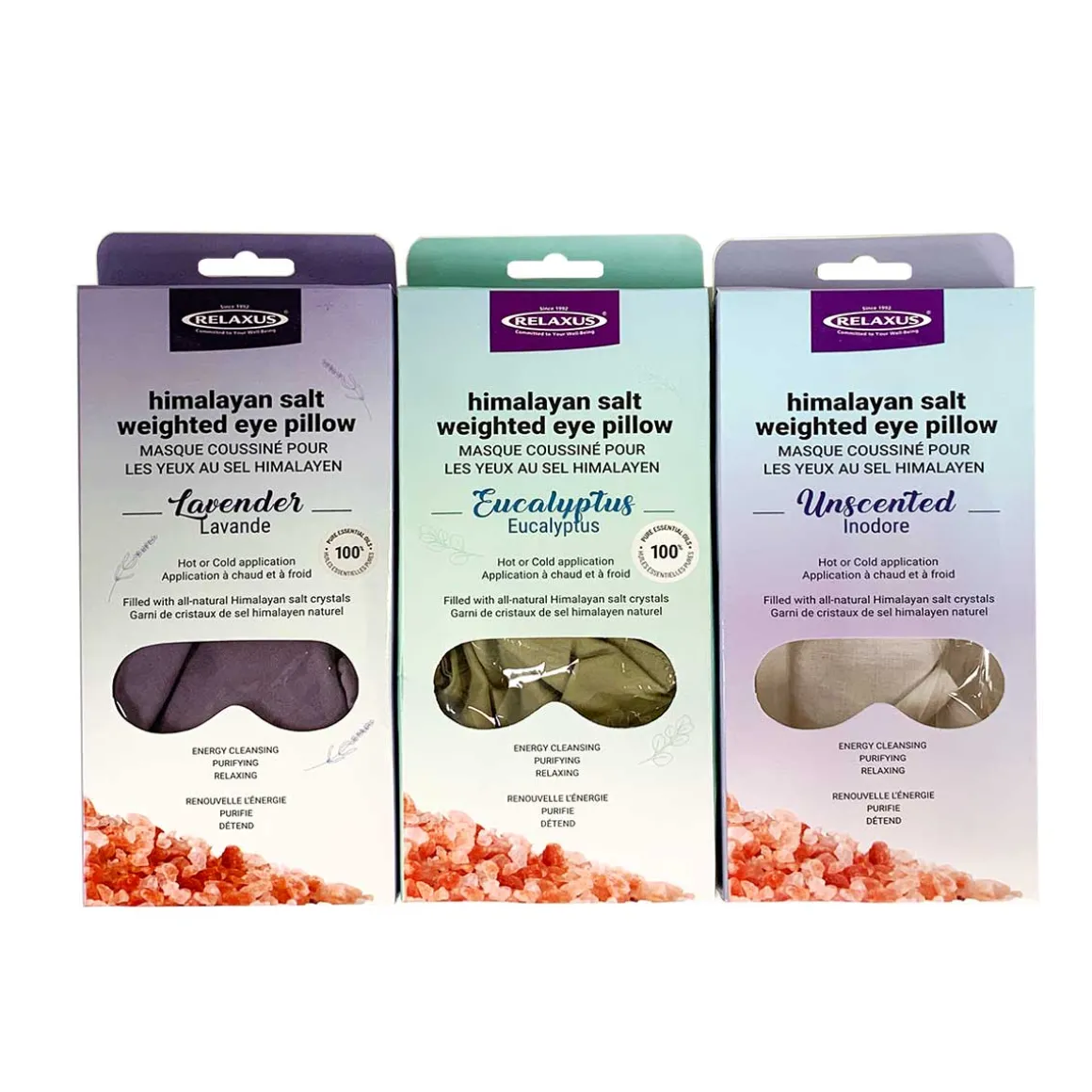 Himalayan Salt Weighted Eye Pillow