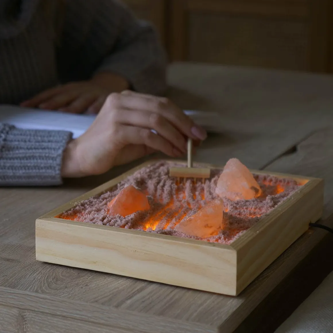 Himalayan Salt Zen Garden