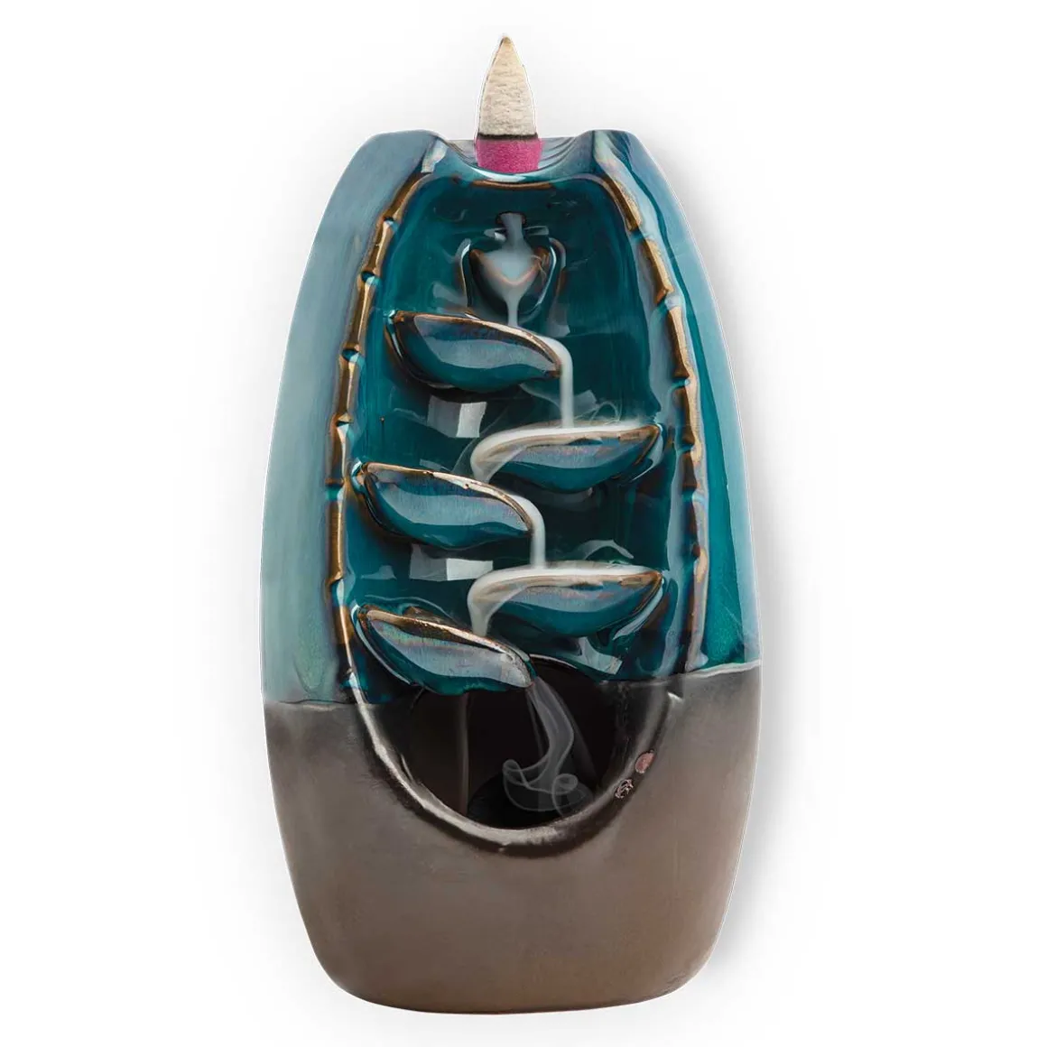 Karma Flow Ceramic Waterfall Incense Burner