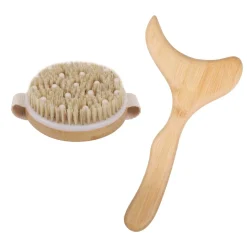 Lymphatic Drainage & Celu Massage Brush Kit (2-piece Set)